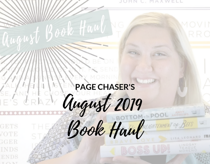 August 2019 Book haul