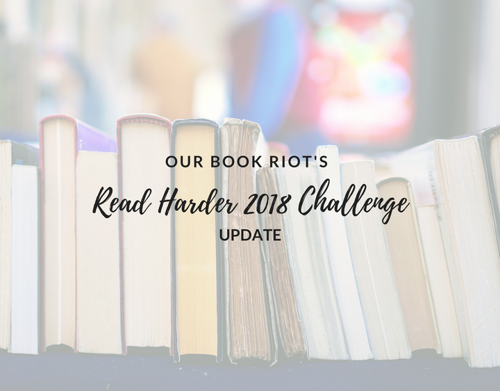 book riot read harder challenge 2018, a one sitting book, a comic written and illustrated by the same person, a celebrity memoir, a book of genre fiction in translation, book riot read harder suggestions